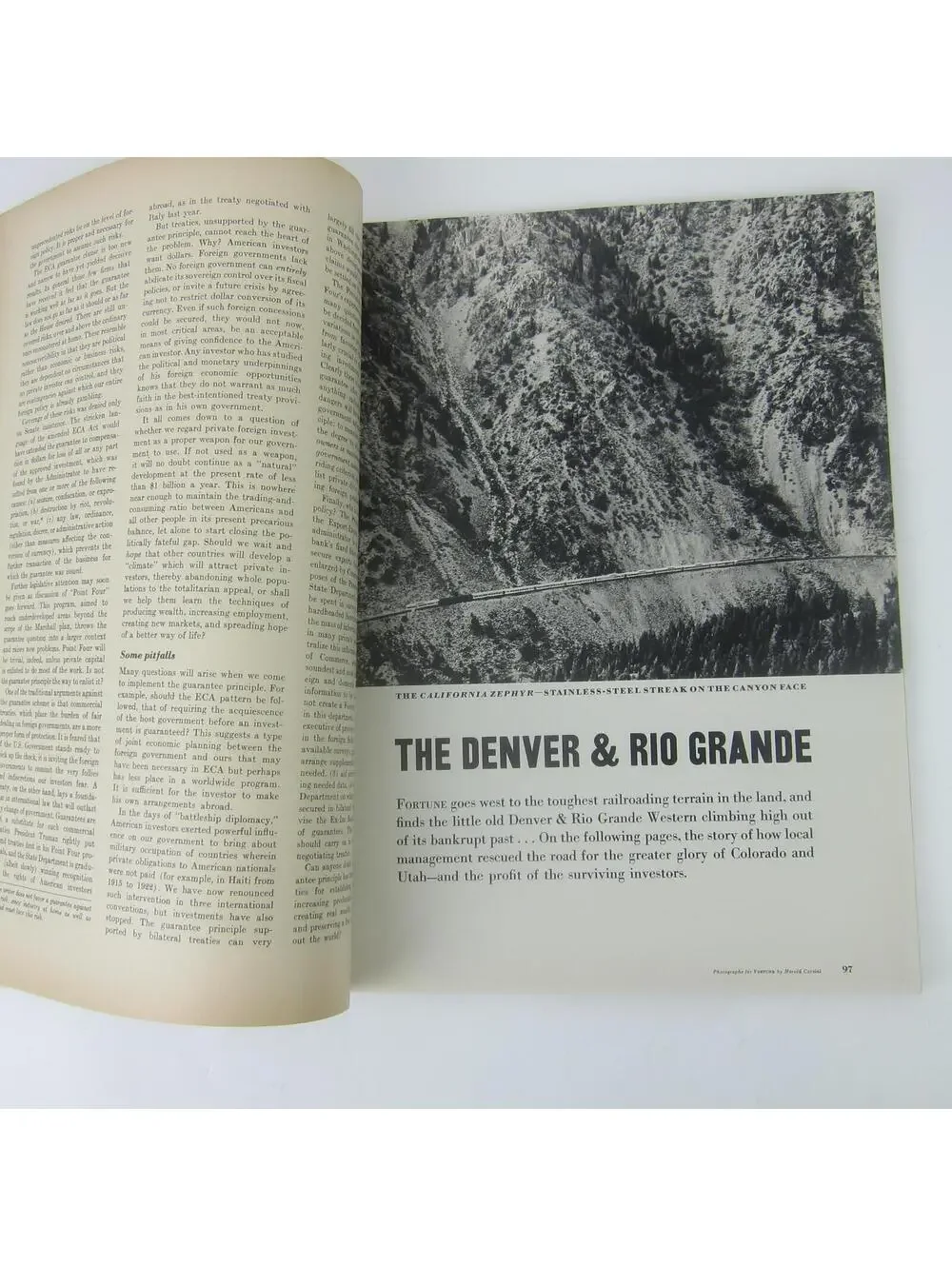 Vintage FORTUNE Magazine November 1949 Dong Kingman Cover Motorola Studebaker